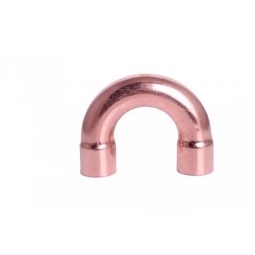 Refrigeration copper fitting return bend