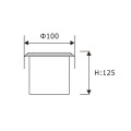 LEDER Komersial RGB 3W LED Inground Light