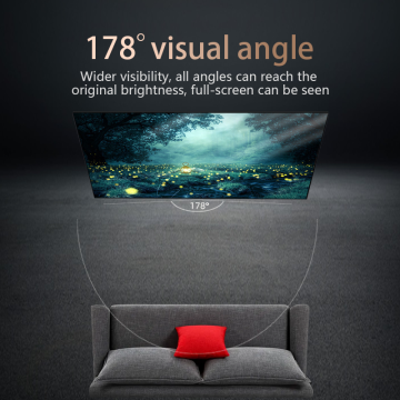 Light frame screen ultra-narrow side home projection