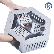 Visual metal mousetrap box