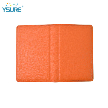 Ysure Custom Leather Business pasaporte titular de la tarjeta de crédito