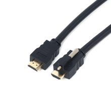 High-Speed HDMI Cable with Ethernet and Locking Connector