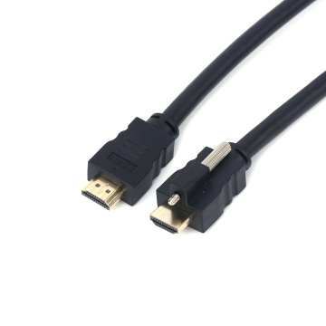 High-Speed HDMI Cable with Ethernet and Locking Connector