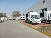 6-7Tons box van truck/dry box truck/cargo truck 22feet