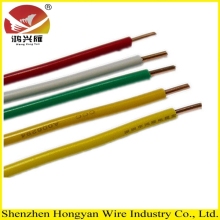 Colored Pvc insulated copper wire for building wiring