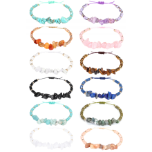 Colorful Gravel Adjustable Bracele