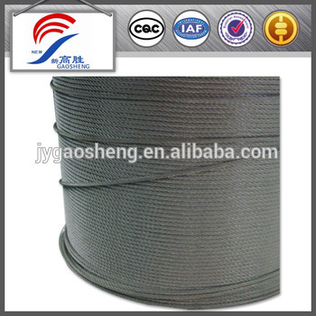 5/16" galvanized wire cable