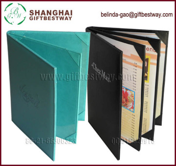 New style 4 views pu wine list holder