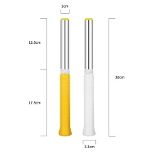 Sound-Enabled Single Player Badminton Swing Trainer for Exercisers