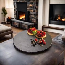 Eco-Friendly Slate Tapas Tray for Home and Hotel Use