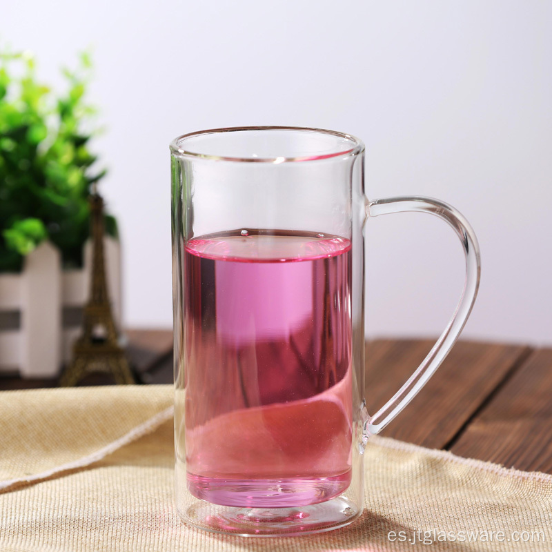 Vaso de vidrio para beber tazas de café