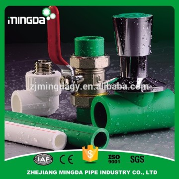 wholesale ppr pipe dn20 green/grey pipe ppr antibacterial ppr pipes