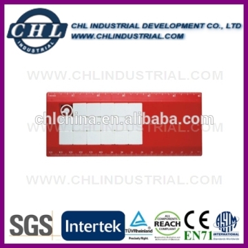 SGS certified student ruler with puzzle