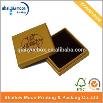 Custom design paperboard lid and base cardboard packaging box