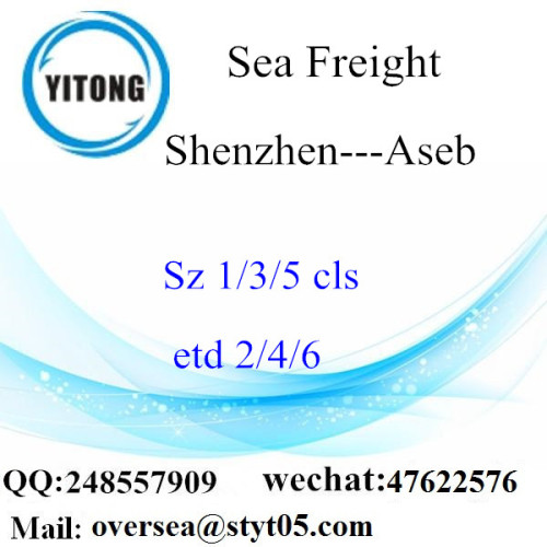 Shenzhen Port LCL consolidatie naar Aseb