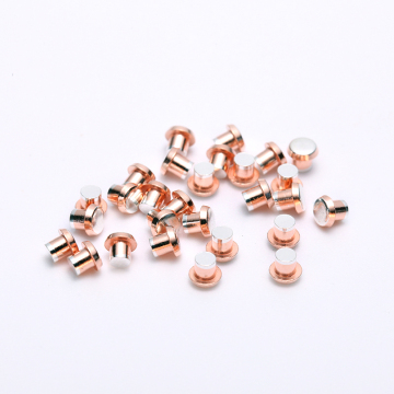 High Quality Relay Electrical Contact Rivets - Trimetal Silver Contact Rivets for Automotive Electric Appliances