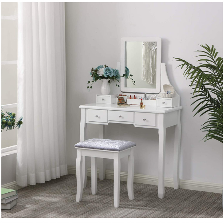 Vanity Set With Stool 6