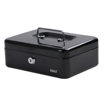 Eagle Stationery Large Size Metal Cash Box