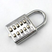 10 Button Mini Travel Luggage Button Padlock