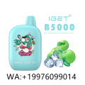 Iget b5000 kit de vape jetable cola glace