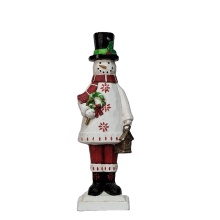 Christmas Snowman Decoration: Resin Gift and Home Decor Craft