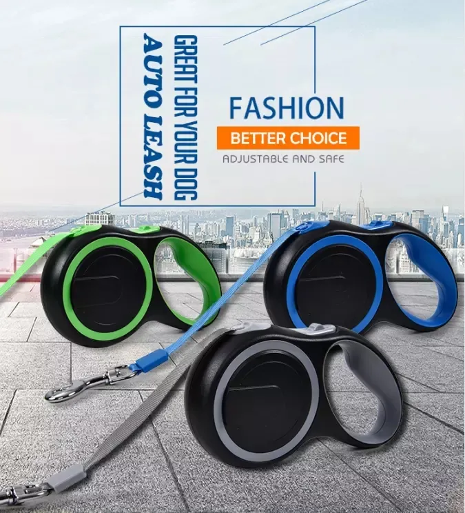 Economical Custom New Design Adjustable Retractable Dog Leash
