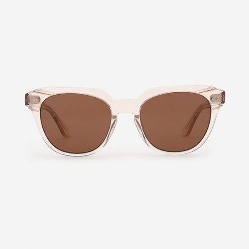 Hexagon Acetate Women's Sunglasses