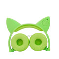 funny cartoon cat ear headband kids headphones