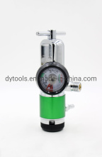 Full Brass Cga870 Pin Yoke Medical Oxygen Regulator with T Handle