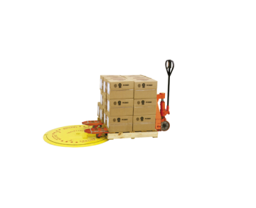 Disc floor turn table