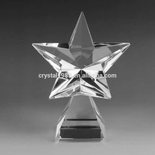 Trophy for promotional gifts factory customized crystal star funny custom trophies