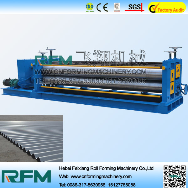 Transverse type 800 water ripple steel sheet  roll forming machine for sale
