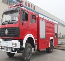 Best North Benz Fire Engine Dry Powder Fire Fighting Truck