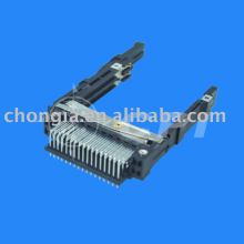 Double stack, plastic ejector Male PCMCIA