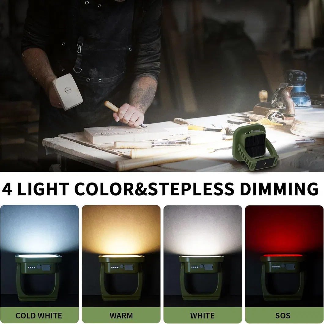 Ultimate Magnetic Rechargeable Camping Lantern with Power Bank