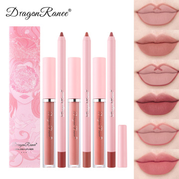 High Pigment Matte Natural Waterproof Private Label Lip Liner Pencil