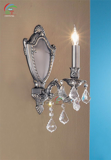 Gorgeous Crystal Mirror Wall Lamp House Decoration Light