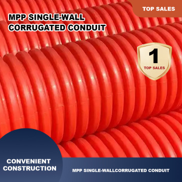 φ110 MPP Single-Wall Corrugated Pipe