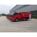 4x2 Caminhão de combate a incêndio de aspersão de água de emergência