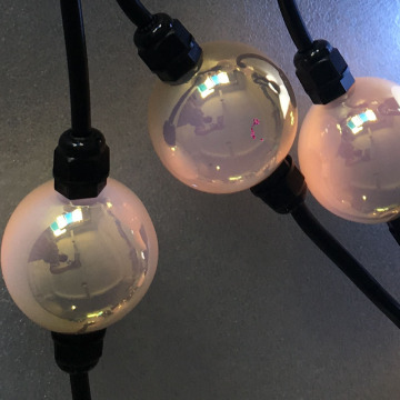 Luce digitale per la stringa a sfera a LED PIXEL RGB 50mm