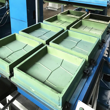 Rubber Tiles Plate Vulcanizing Press / Rubber Speed Bump Molding Press