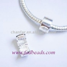 Jewelry alloy clip stopper beads