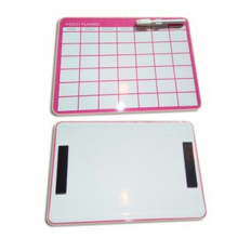 Custom White Magnetic Dry Erase Memory Board