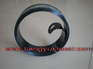 Rolling stutter door spring steel strip