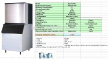 BL-500A/W ice cube maker