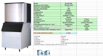 BL-500A/W ice cube maker