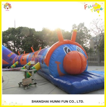 Kiddy Inflatable Caterpillar Tunnel