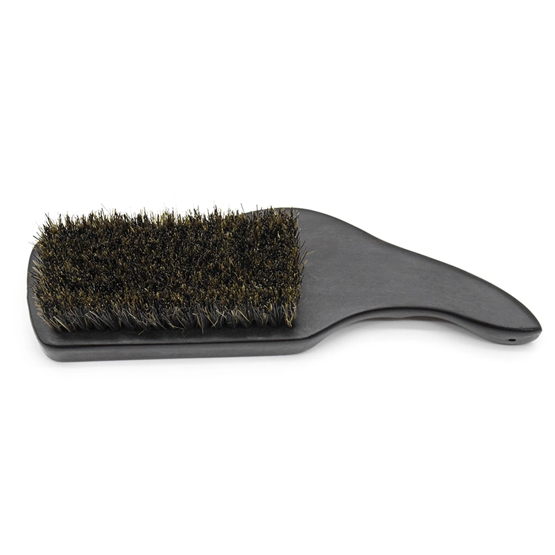 Men Beard Brush Boar Hair Bristle Hard Shaving Comb Wood Handle Face Massage Hairdresser Mustache Brush Shaving Beauty Tool