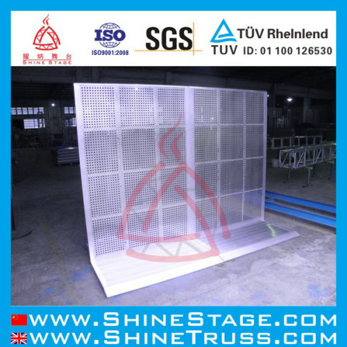 Aluminum Barriers for Safety Control
