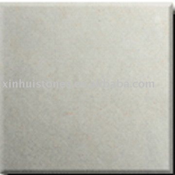 white sandstone tile
